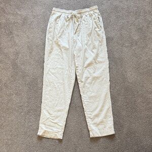 Thread & Supply Light Beige Linen Pants